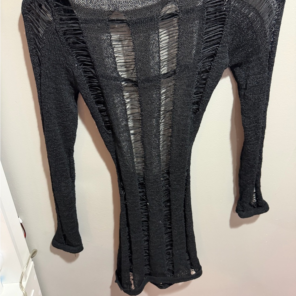 Elegant Black Backless Dress